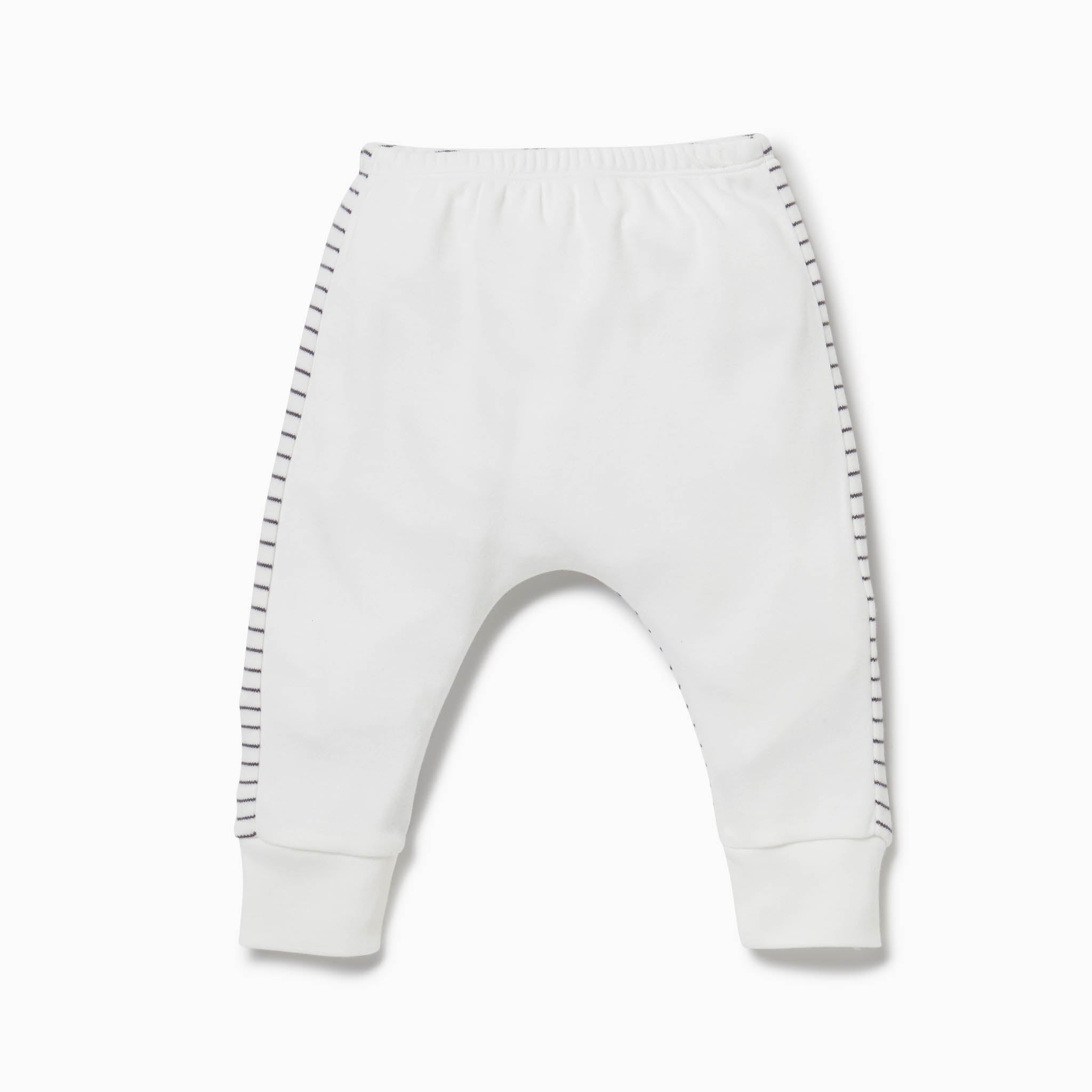Everyday Joggers - Grey Stripe & White