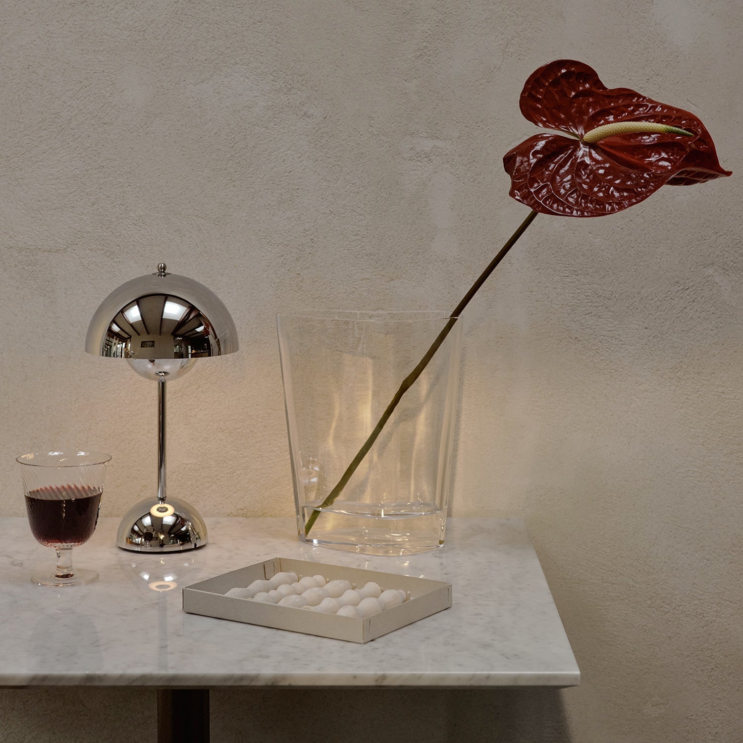 &tradition | flowerpot VP9 portable lamp | chrome