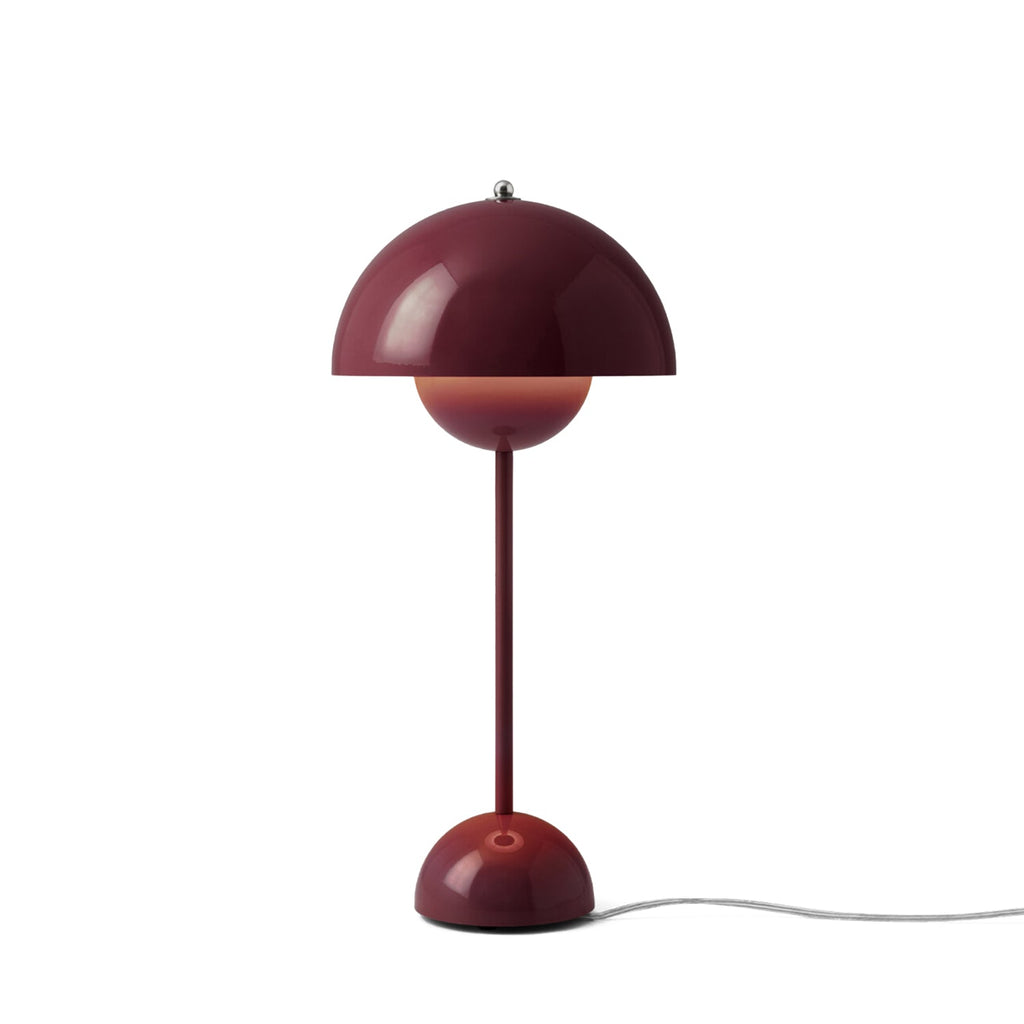 &tradition | flowerpot VP3 table lamp | dark plum