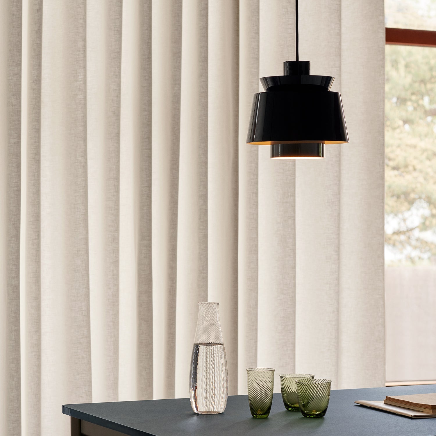 &tradition | utzon pendant | steel blue