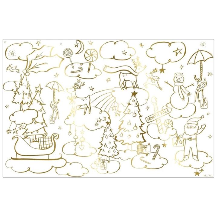 Christmas Coloring Posters